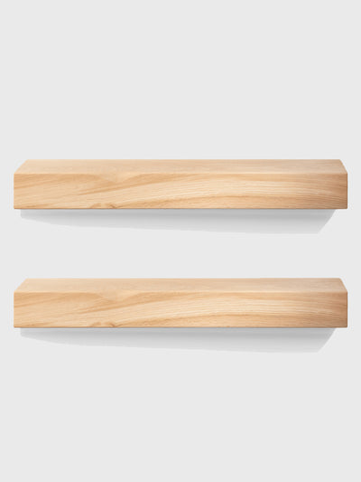 6x4 Oak Floating Shelf (14x9cm) Pack of 2