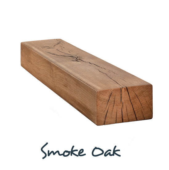 6x4 Oak Floating Shelf (14x9cm) - 