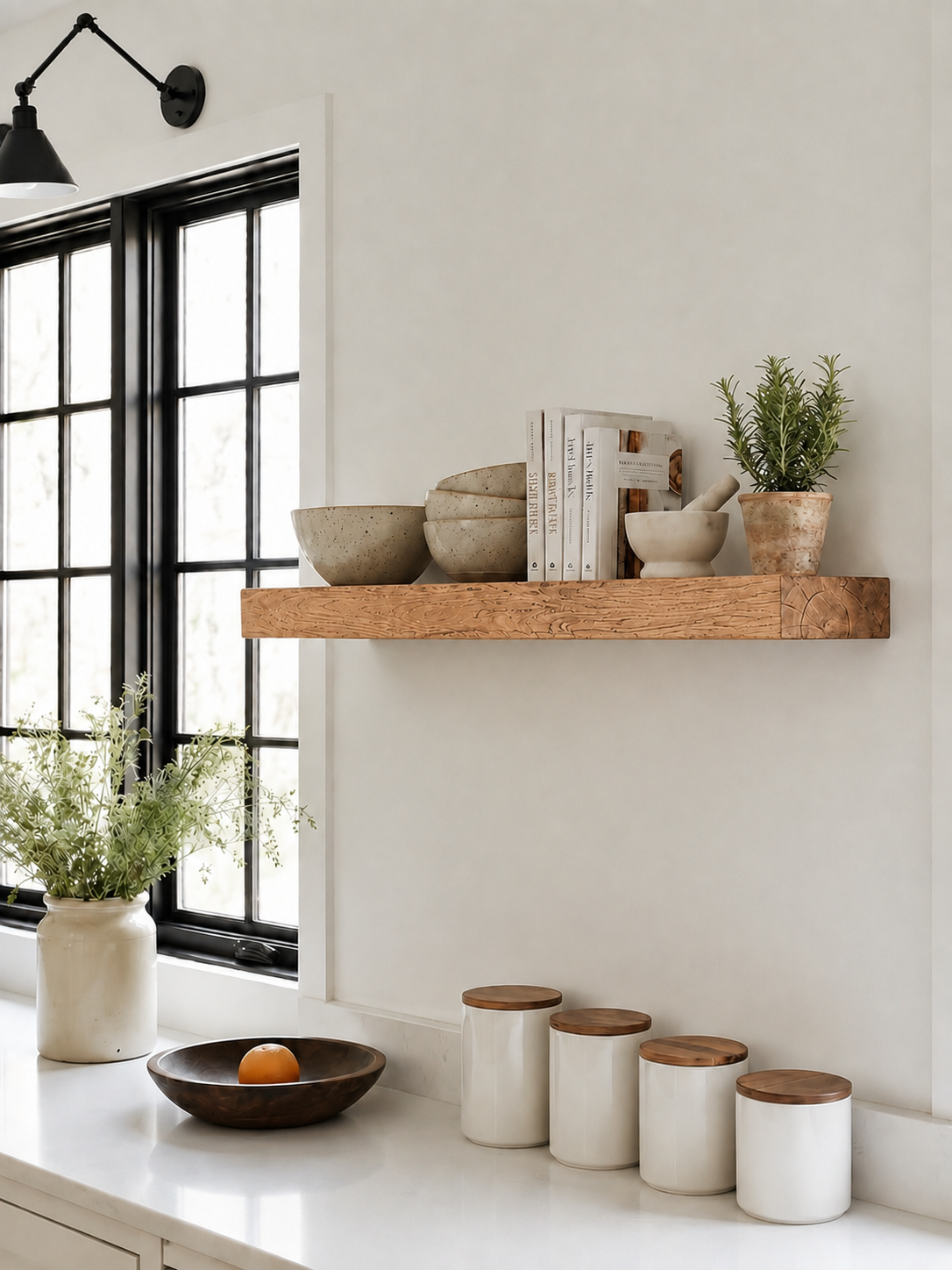 6x4 Oak Floating Shelf (14x9cm) - Floating Shelves