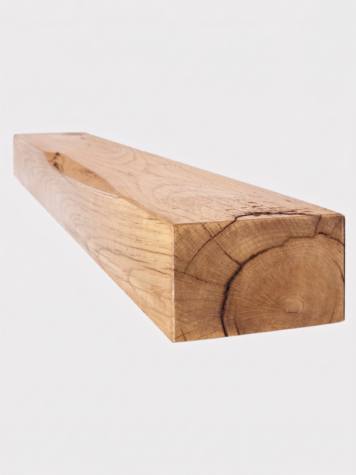 6x4 Oak Floating Shelf (14x9cm) - Floating Shelves