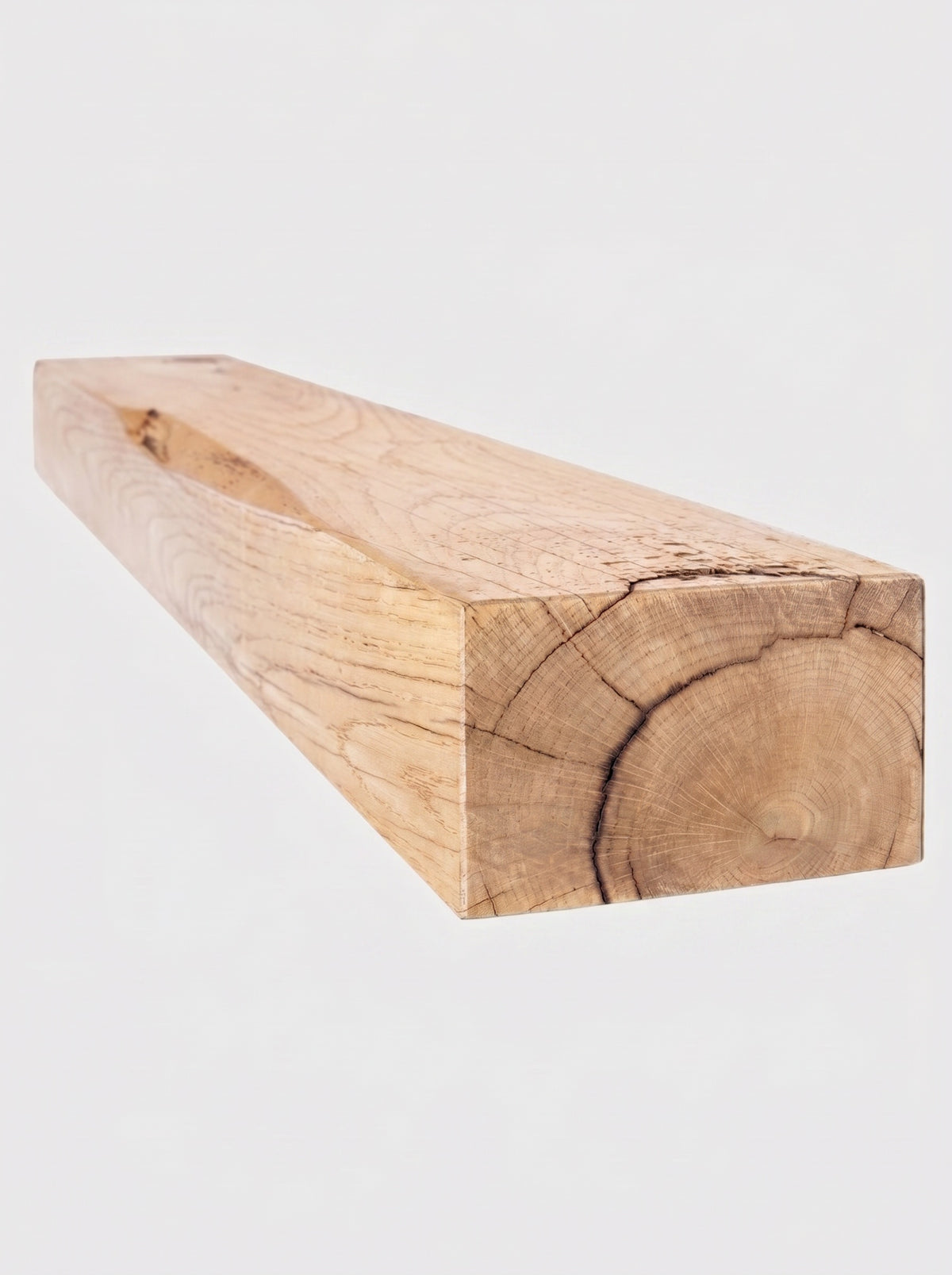 6x4 Oak Floating Shelf (14x9cm) - Floating Shelves