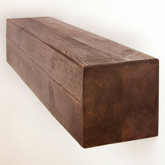 6x6 Rustic Mantel Shelf - Outlet - Save 20%