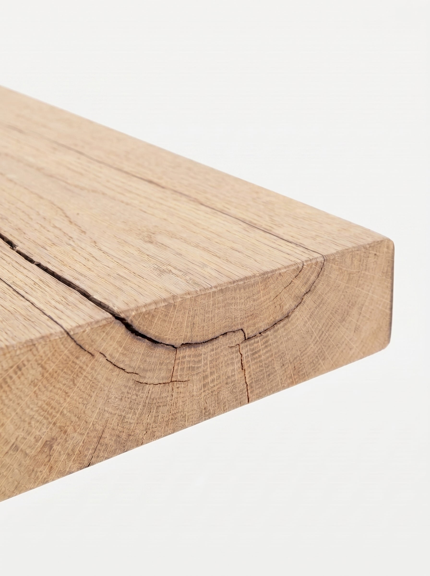 8x2 Oak Floating Shelf (19x4cm) - Floating Shelves