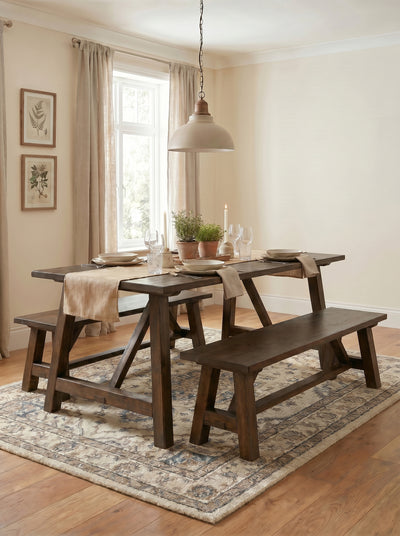 Amble Dining Table and Benches - Dining Table and Benches Sets