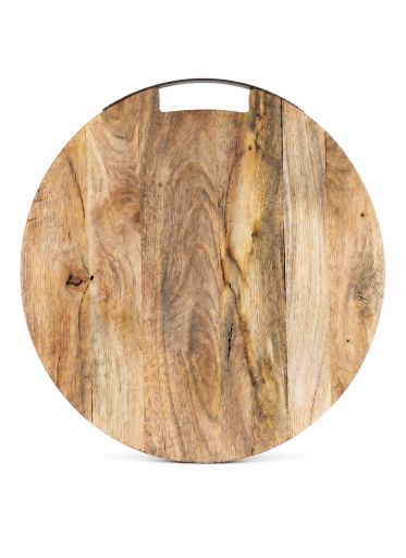 Round Mango Wood Chopping Board - 