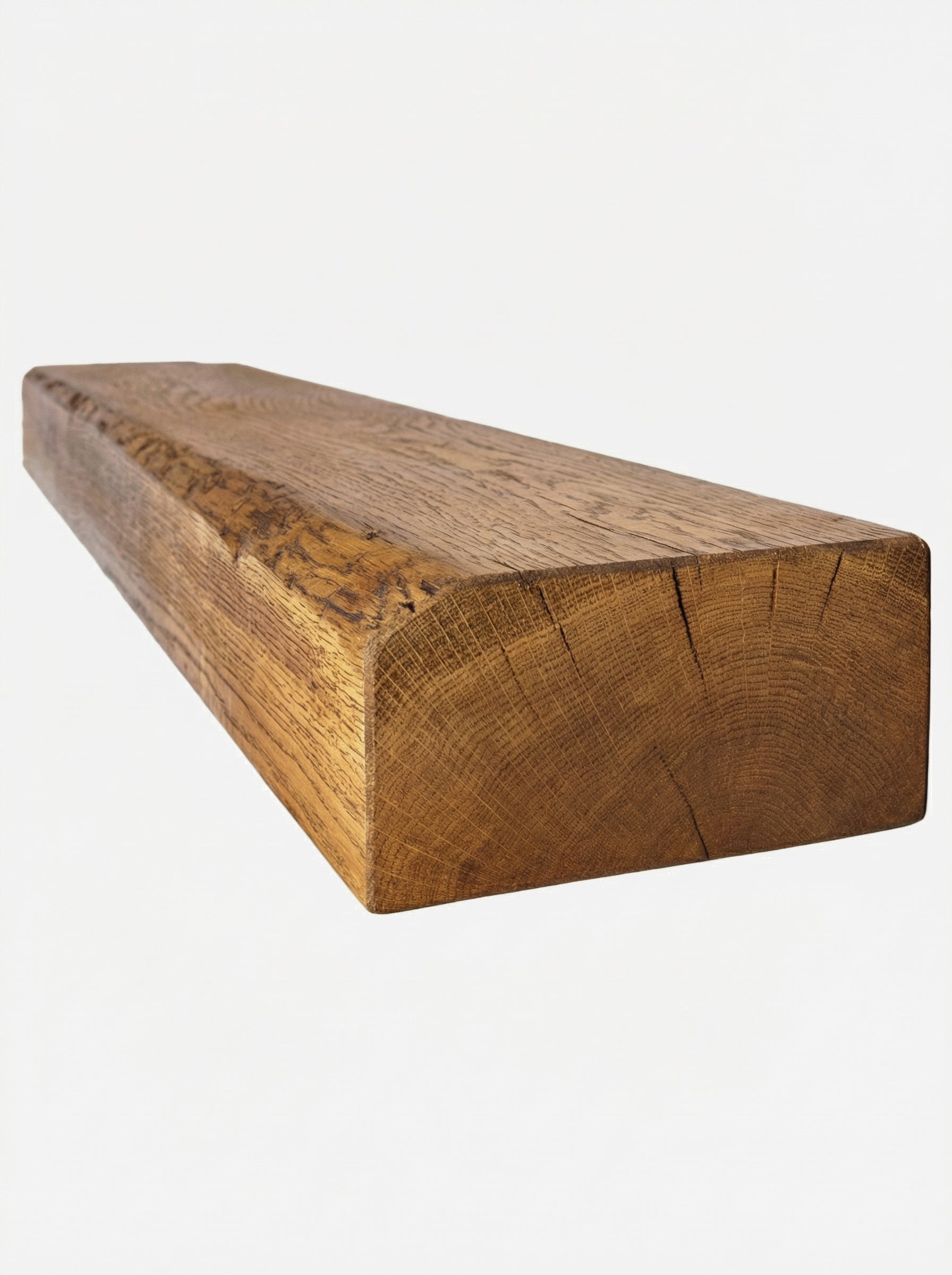 8x4 Oak Floating Shelf (19x9cm) - Floating Shelves