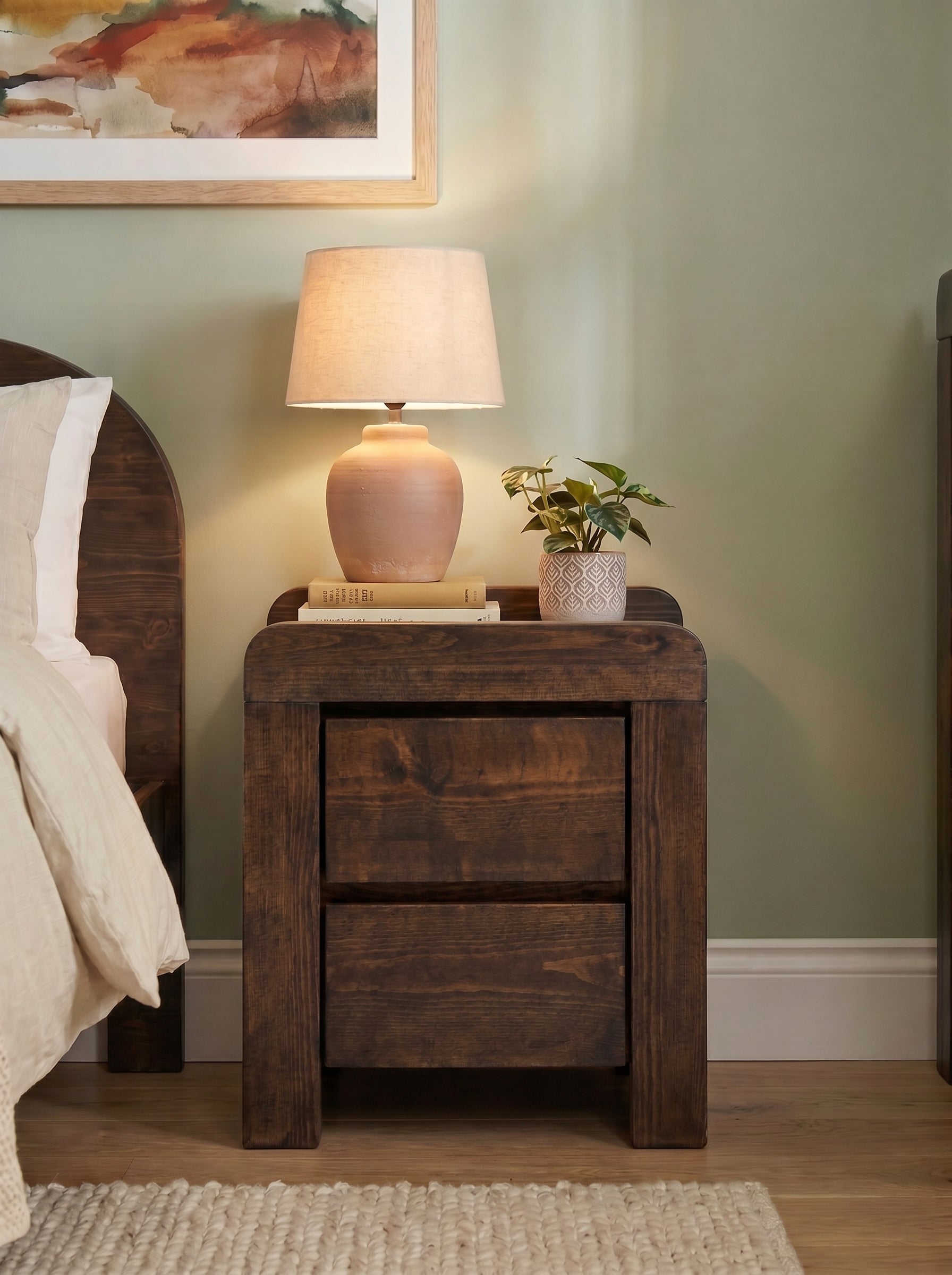 Arbeia Bedside Table - Bedside Tables