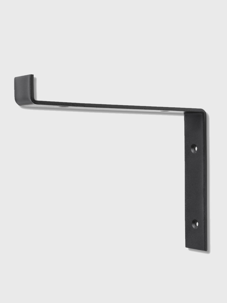 Hetton Black Metal Shelf Bracket