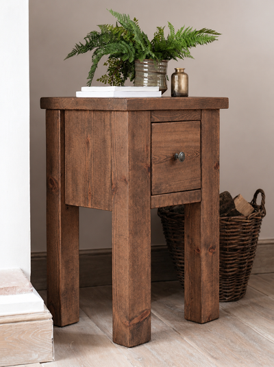 Coleridge Side Table with Drawer