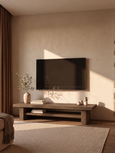 Chopwell Low TV Stand with Storage