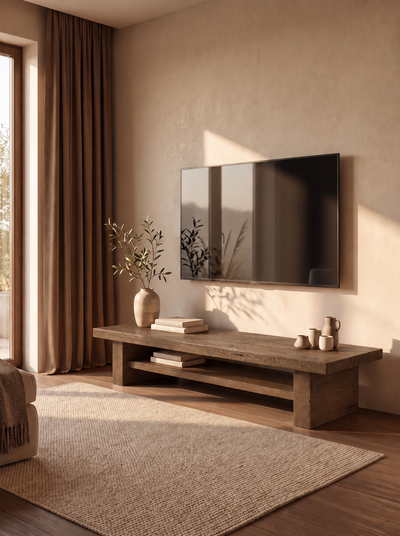Chopwell Low TV Stand with Storage