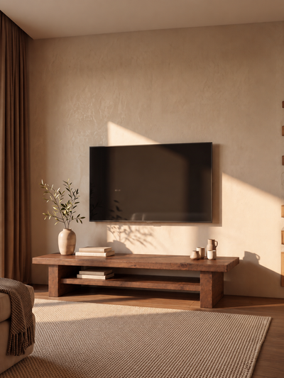 Chopwell Low TV Stand with Storage