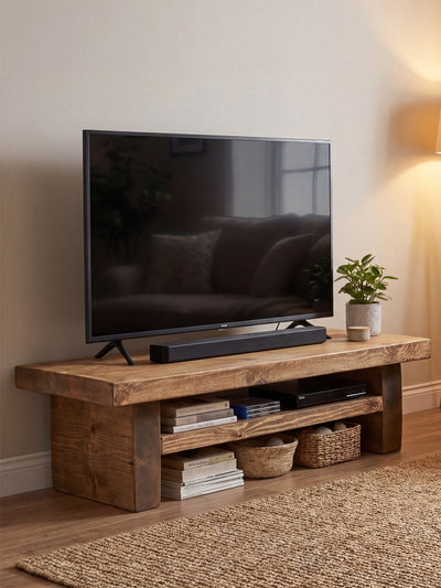 Chopwell Low TV Stand with Storage - TV Stands