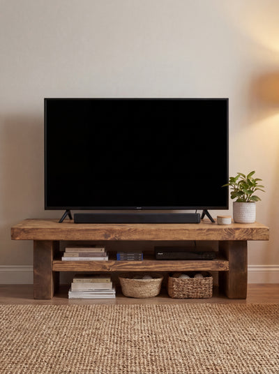 Chopwell Low TV Stand with Storage - TV Stands