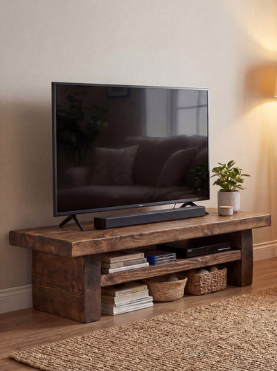 Chopwell Low TV Stand with Storage - TV Stands