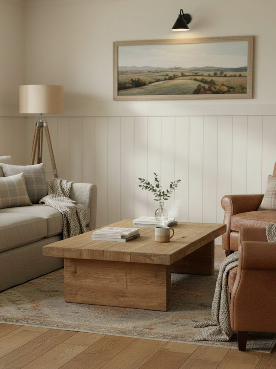Low Chunky Coffee Table | Chopwell Low Profile Coffee Table Low Chunky Coffee Table | Chopwell Low Profile Coffee Table