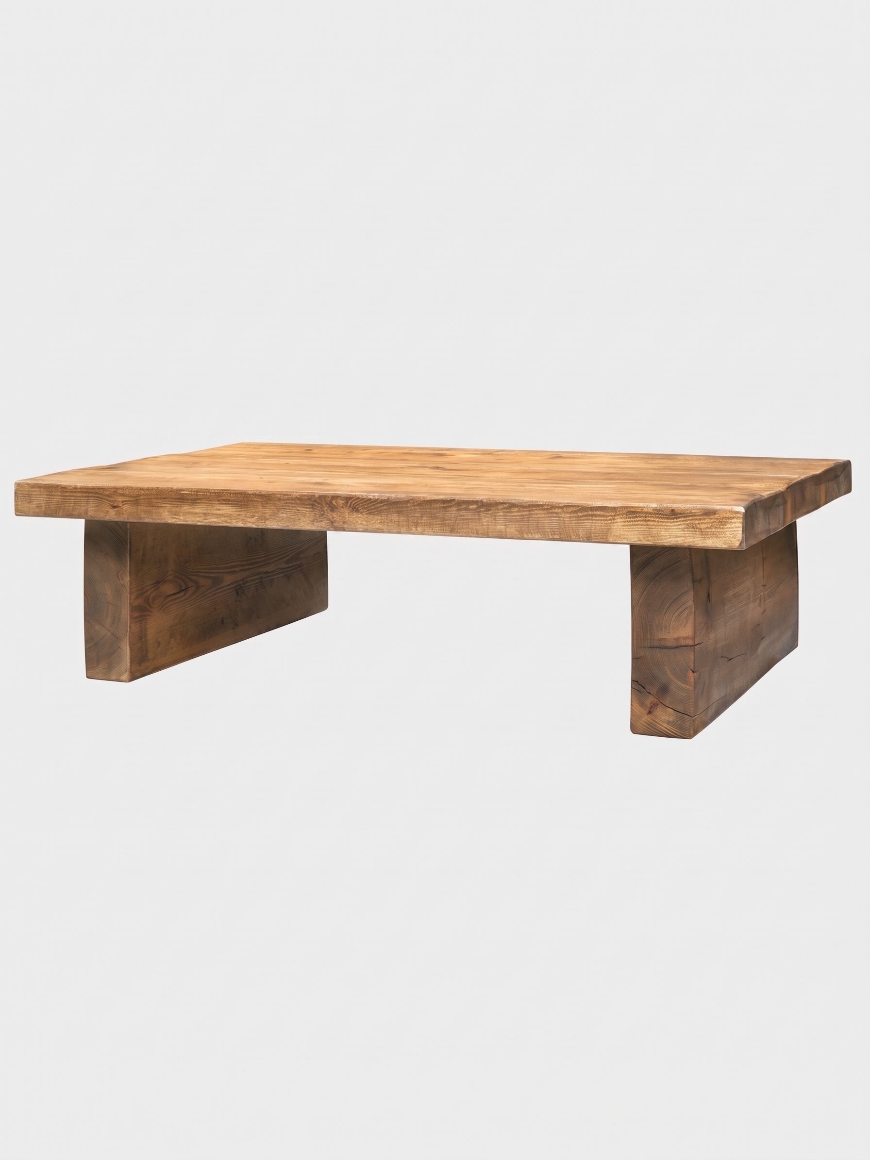 Low Chunky Coffee Table | Chopwell Low Profile Coffee Table