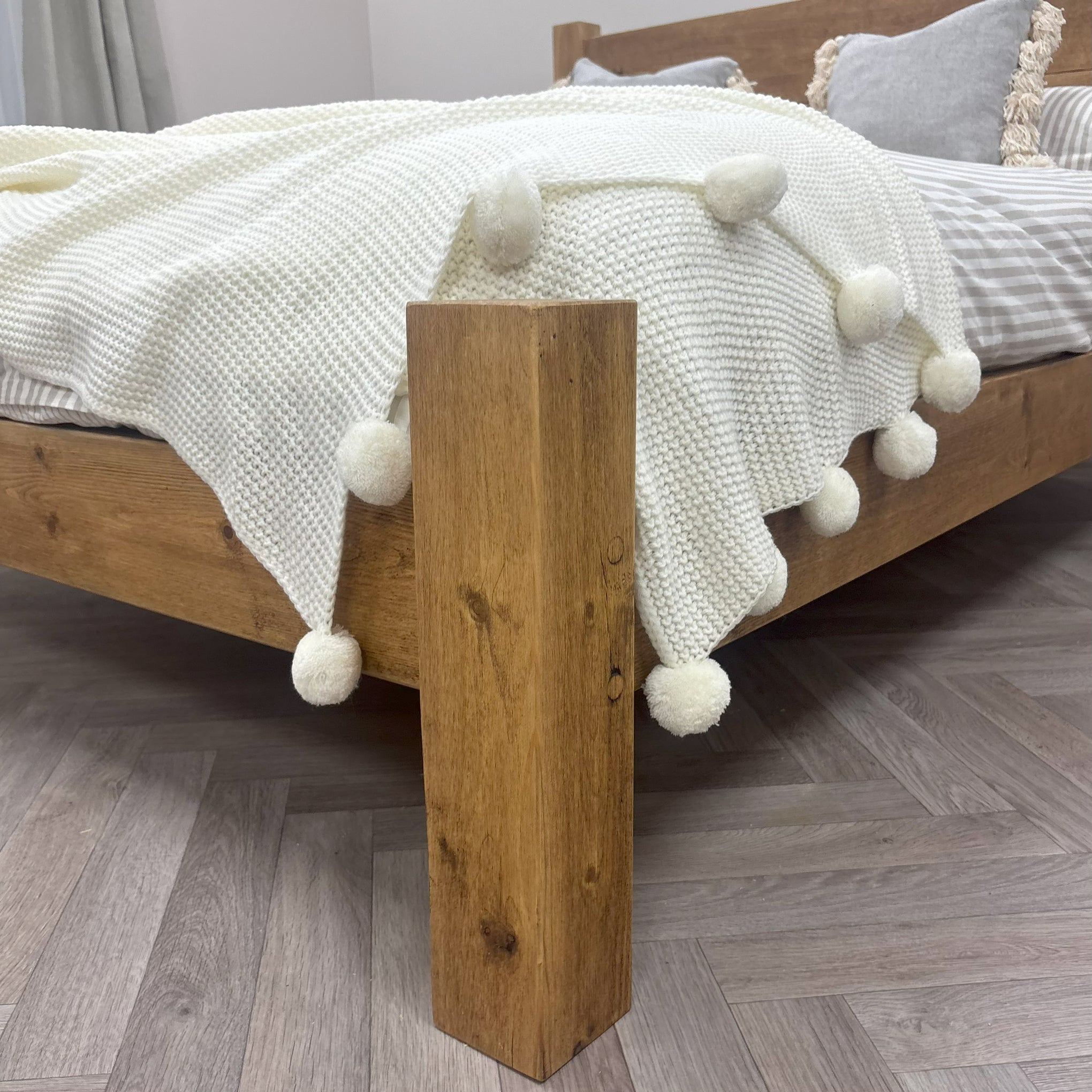 Coleridge Tall Headboard Bed Frame - 