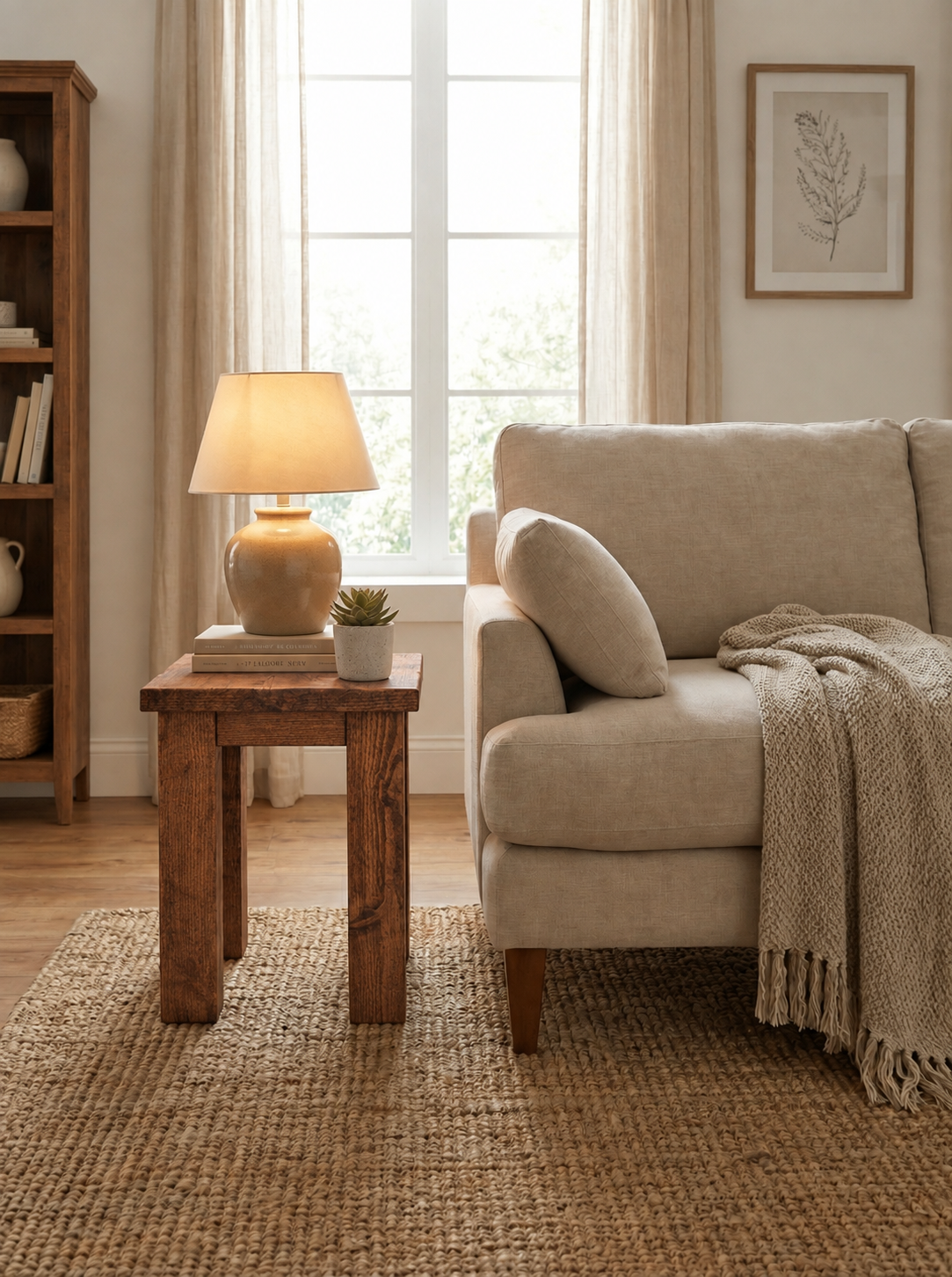 Coleridge Side Table Without Shelf