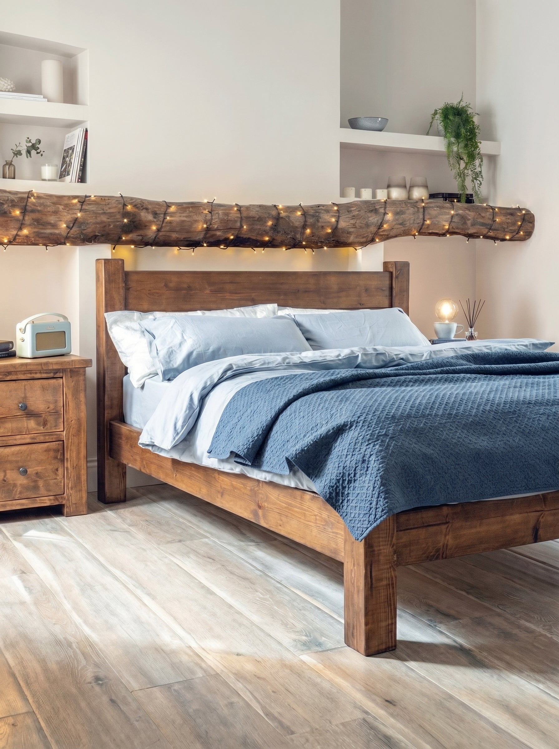 Coleridge Tall Headboard Bed Frame - Bed Frames