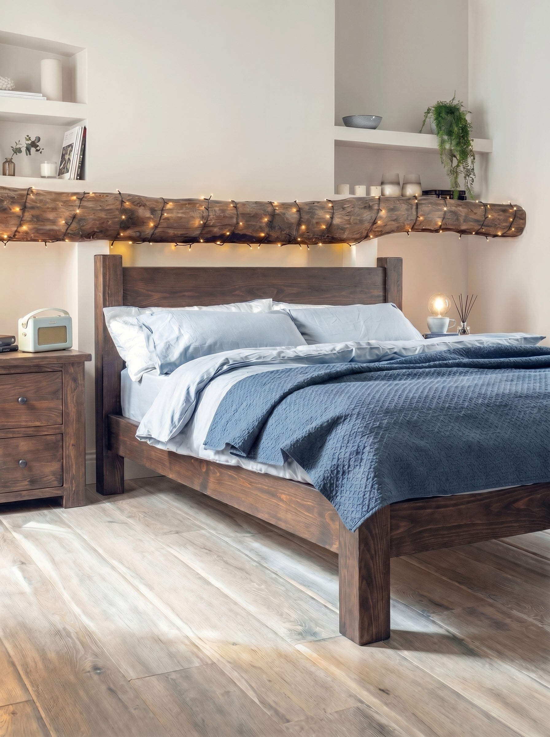 Coleridge Tall Headboard Bed Frame - Bed Frames