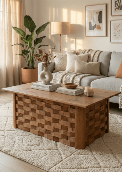 Corbridge Column Coffee Table With Storage