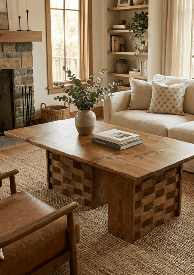 Corbridge Two Column Coffee Table