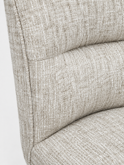 Cream Upholstered Dining Chair - Set of 2 - 