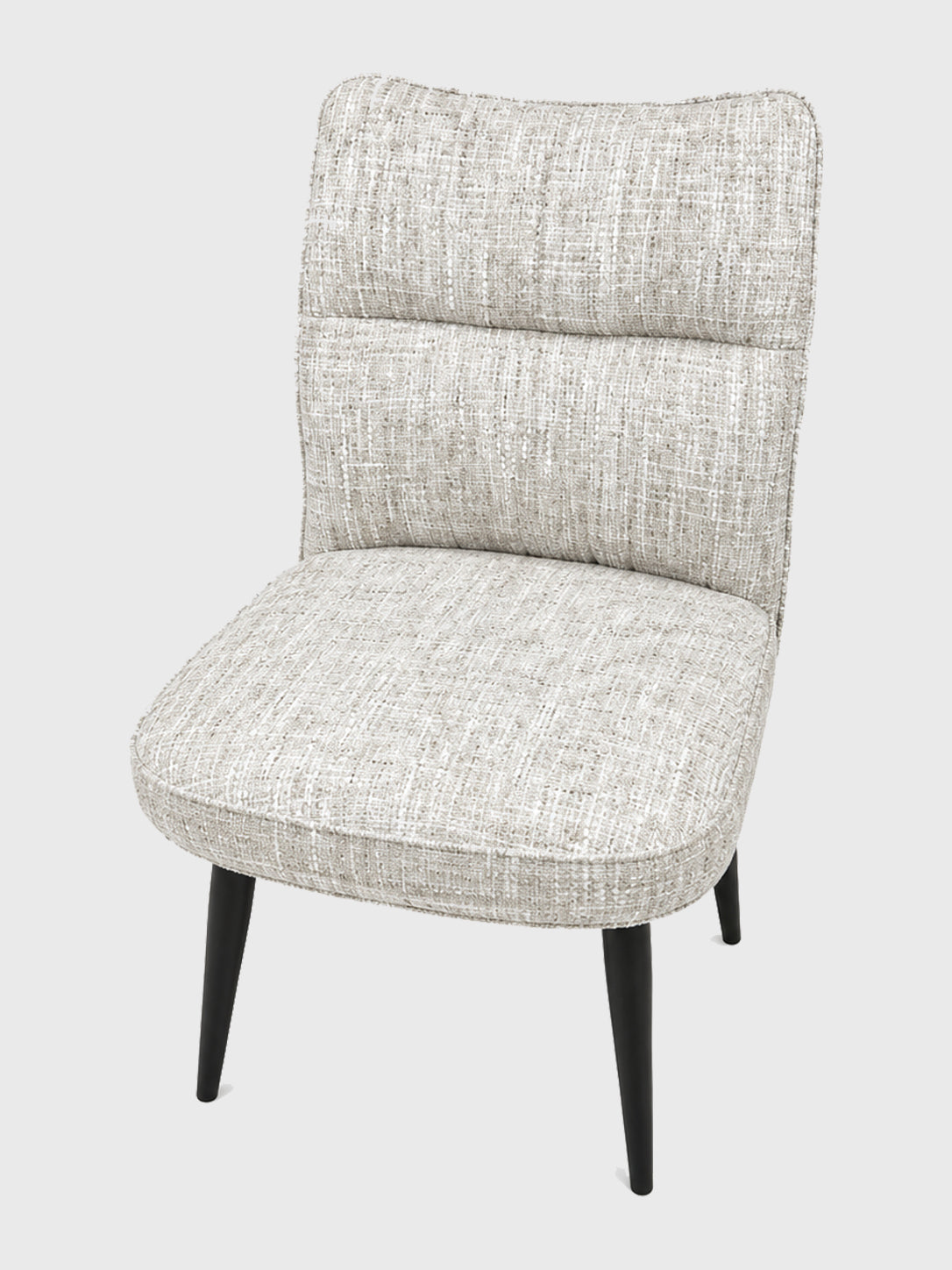 Cream Upholstered Dining Chair - Set of 2 - 