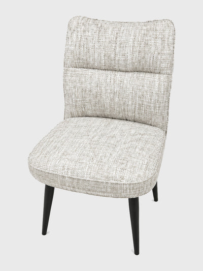 Cream Upholstered Dining Chair - Set of 2 - 