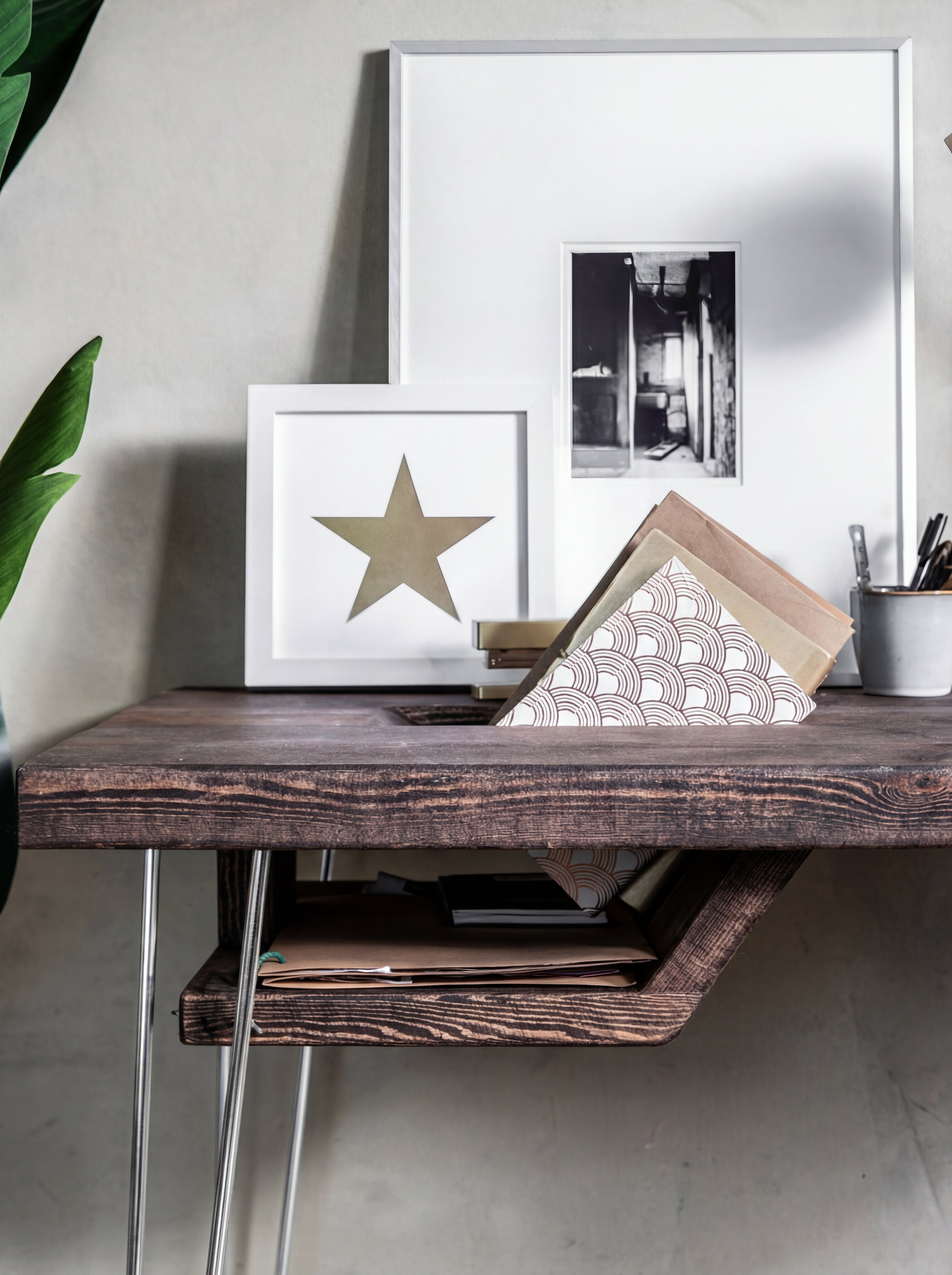Ouseburn Desk With Storage - Desks