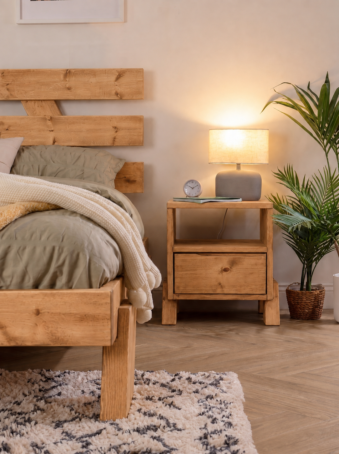 Dunston Bedside Table