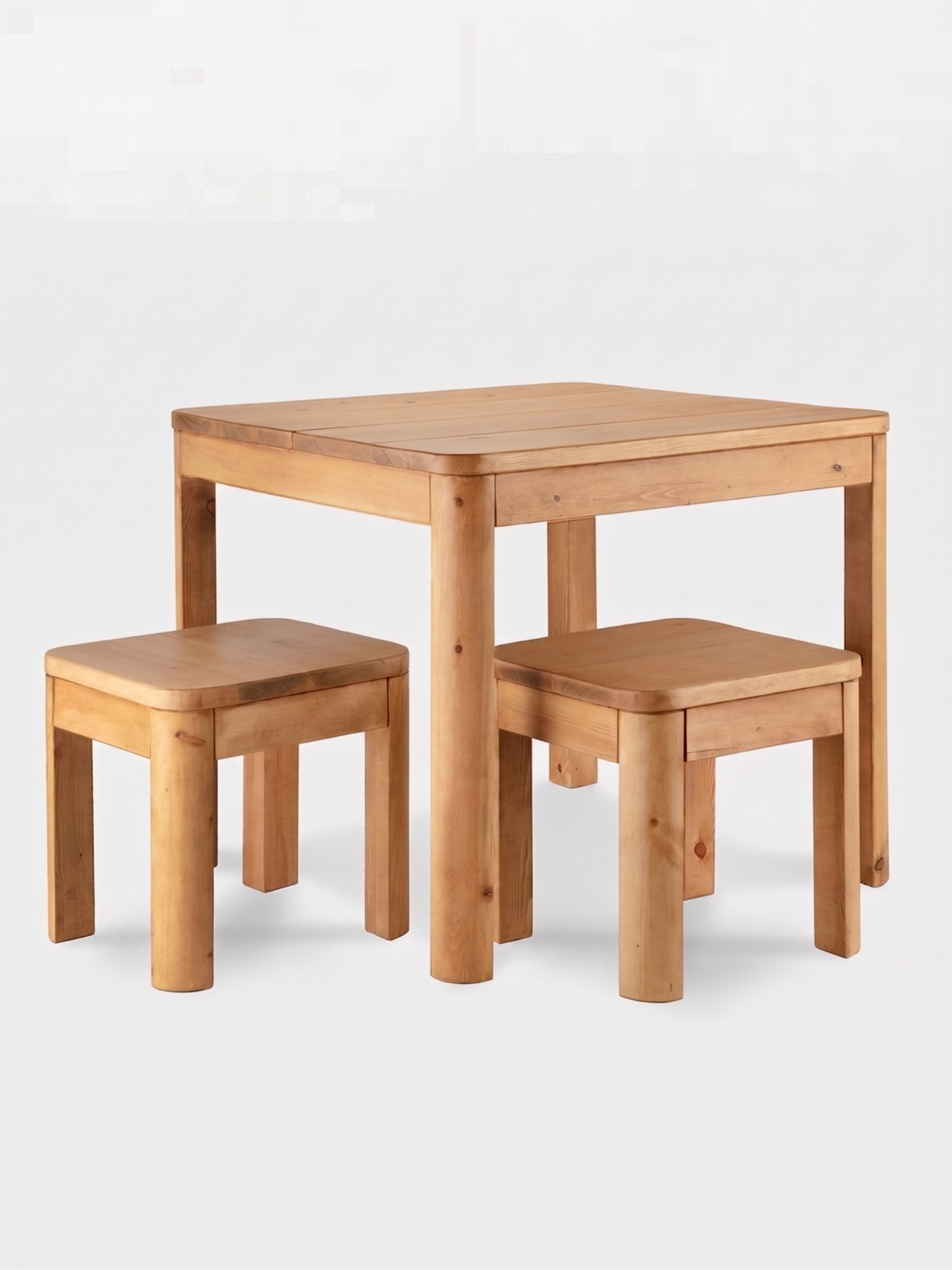 Gosforth Square Dining Table Set - Dining Table and Stools Sets