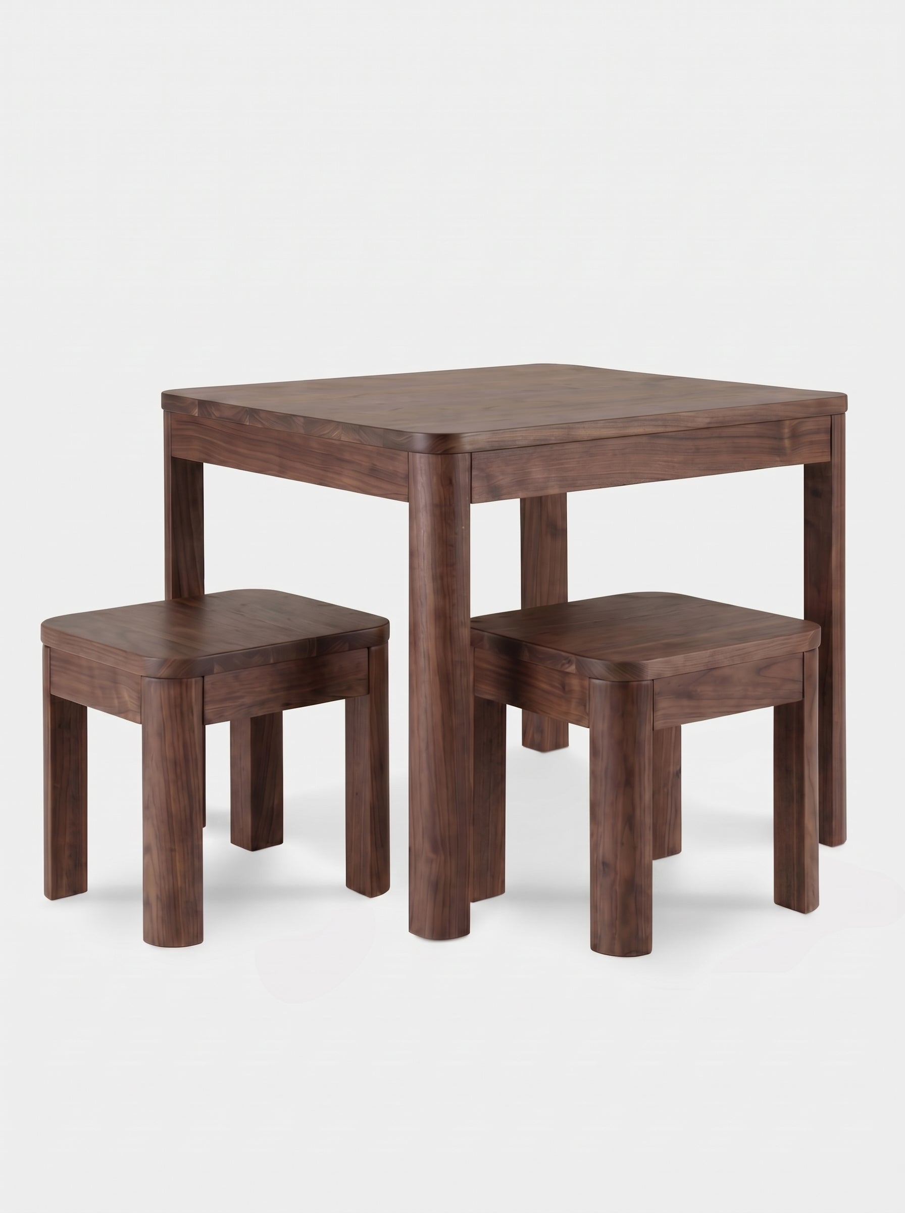 Gosforth Square Dining Table Set - Dining Table and Stools Sets