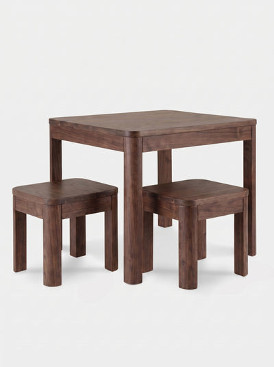 Gosforth Square Dining Table Set - Dining Table and Stools Sets