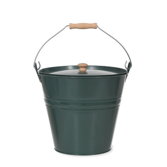 Green Fire Bucket With Lid