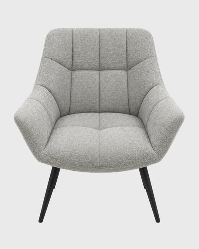 Grey Curved Dining Chair - Set of 2 - 