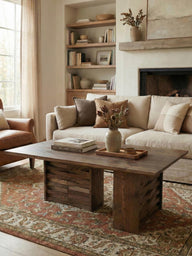 Haverton Two Column Coffee Table - Coffee Tables