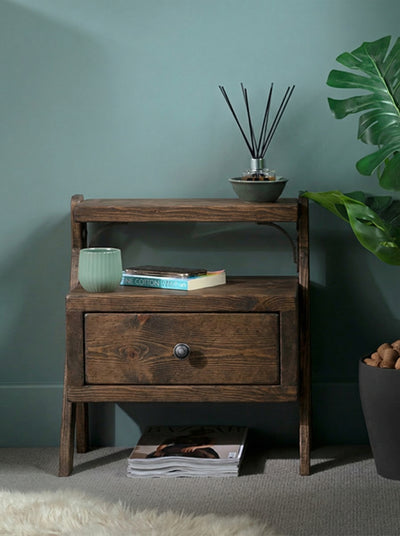 Heaton Ladder Style Bedside Table - Bedside Tables