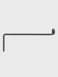 Hetton Raw Steel Shelf Bracket