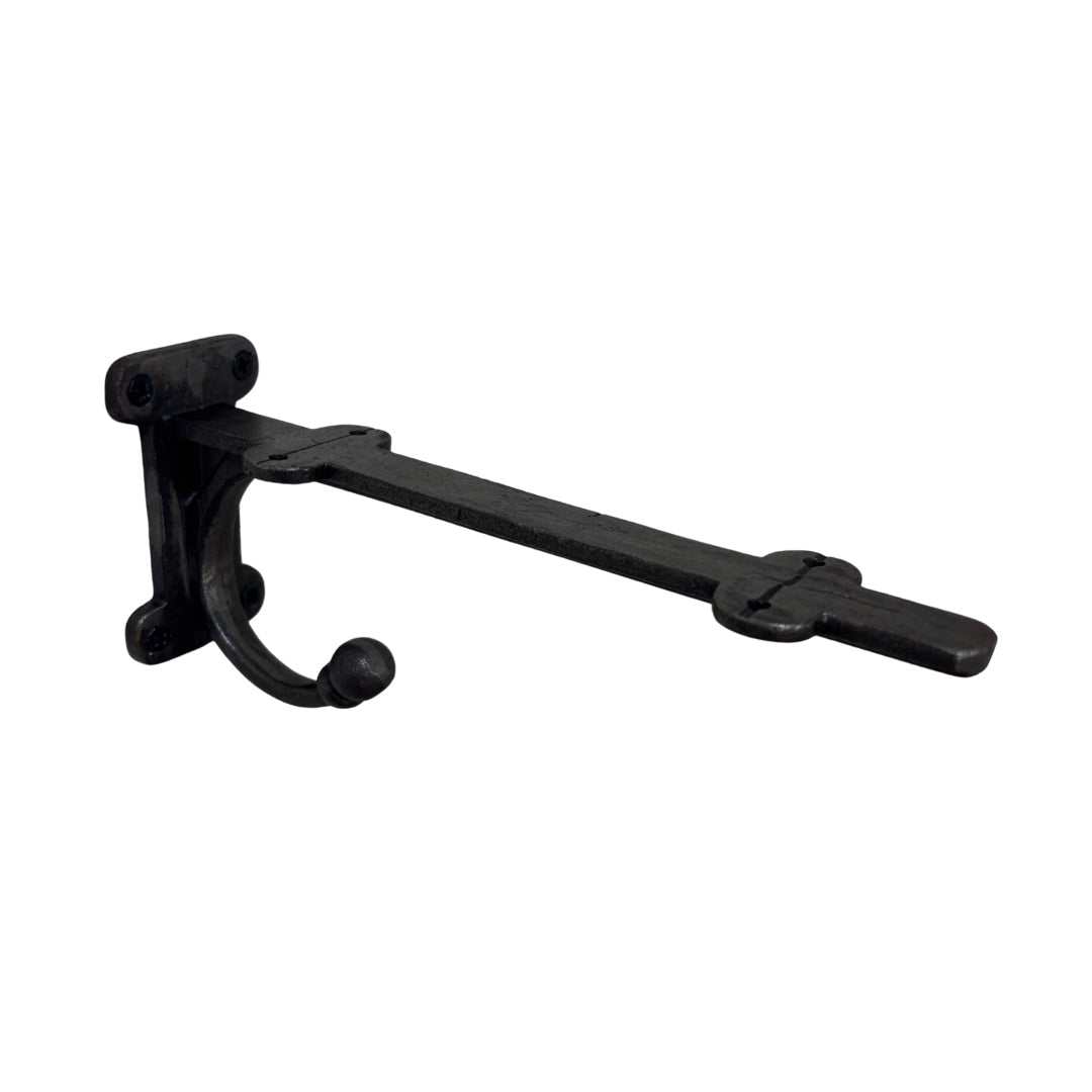 Hutton Rustic Wooden Shelf with Brackets - 22cm x 3.5cm
