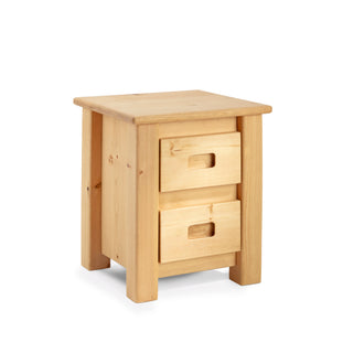 Lambton Bedside Table With Drawers - 