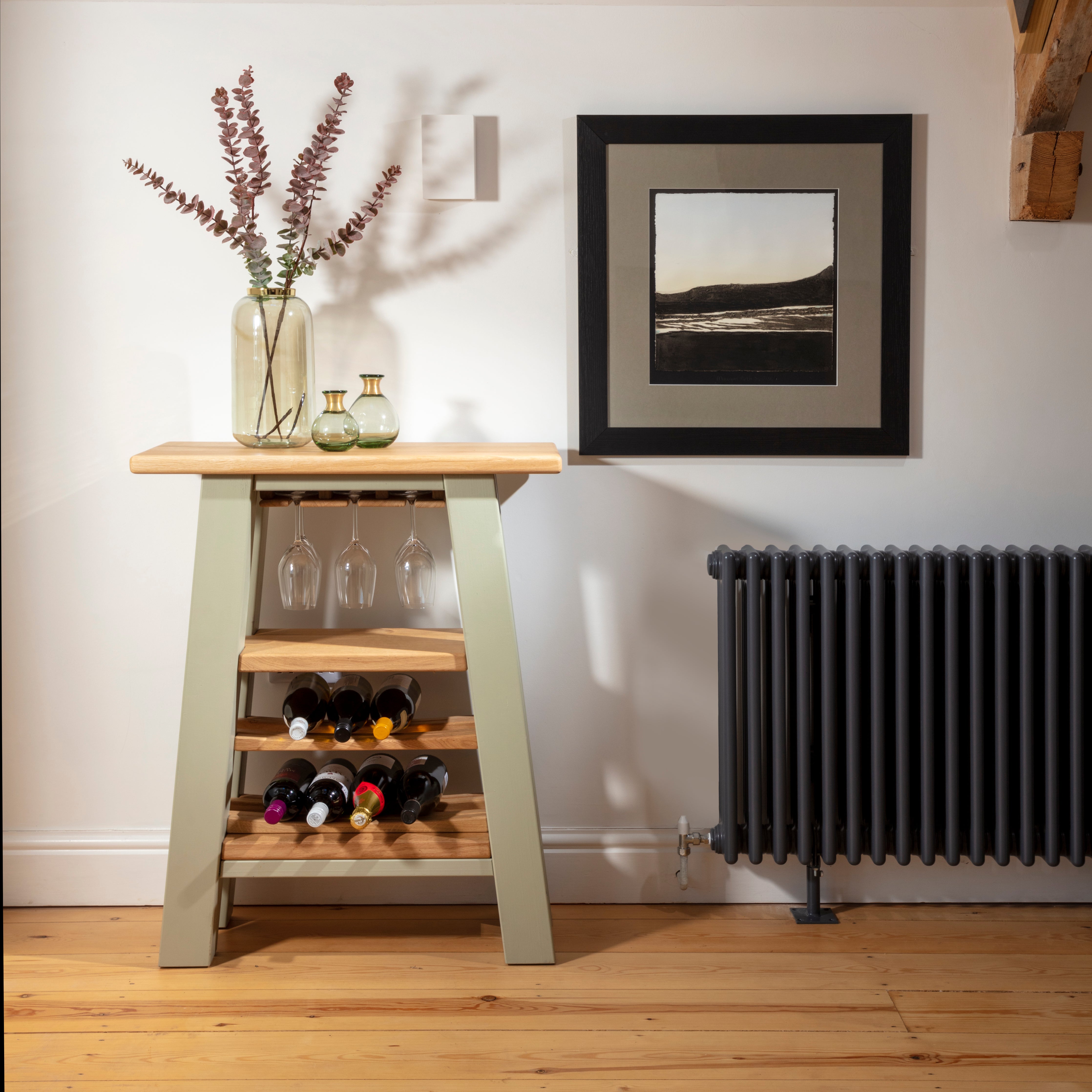 Langley Oak Wine Rack | Outlet SAVE 15% | Free Delivery Over £100
