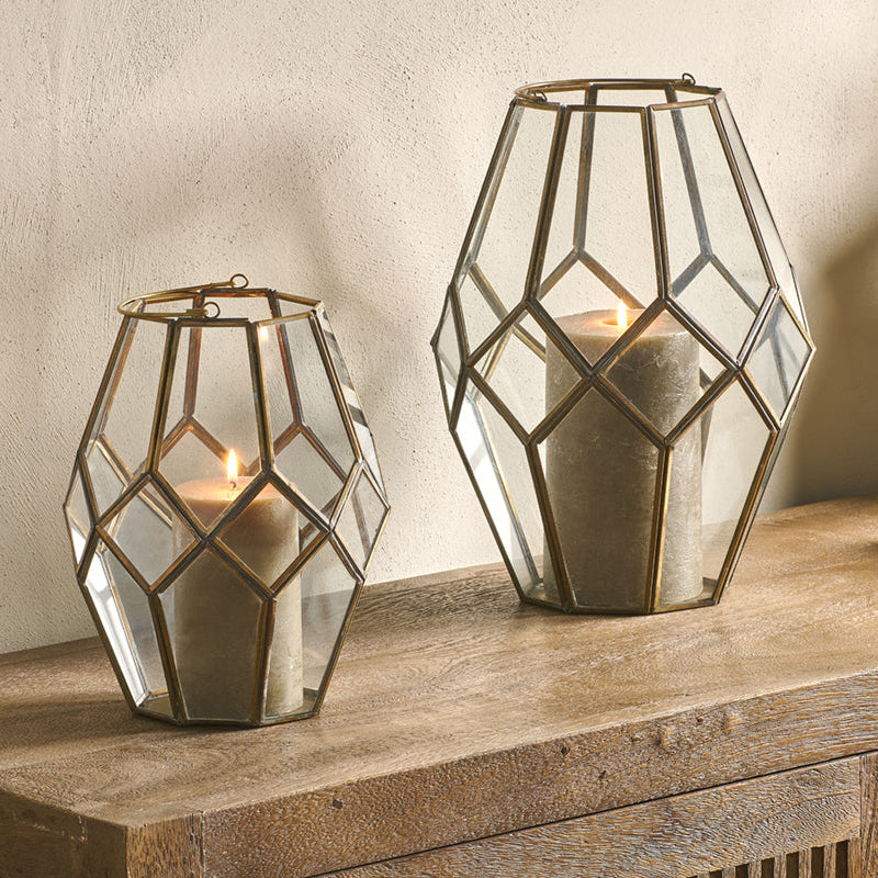 Brass Candle Lantern