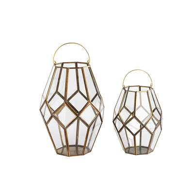 Brass Candle Lantern