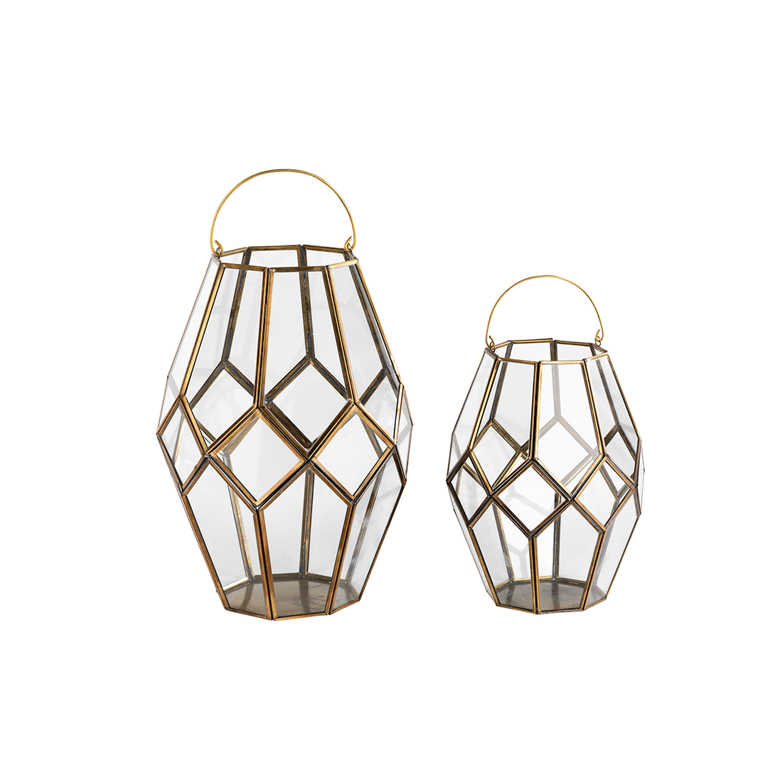 Brass Candle Lantern