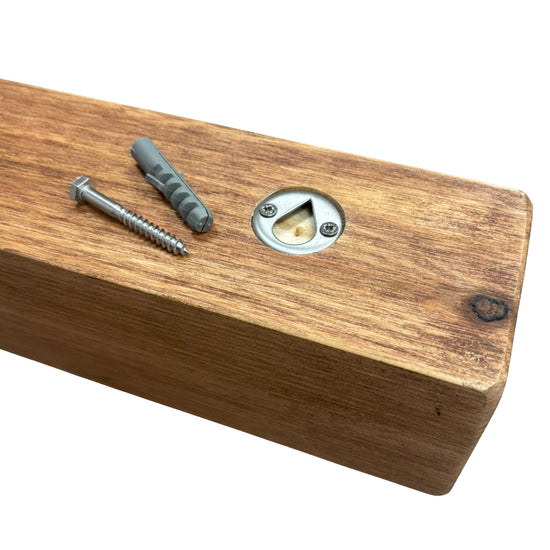 4x6 Oak Mantel Beam (9x14cm) - 