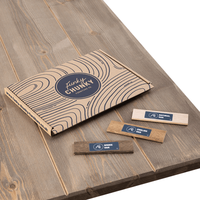 Oak Shelves & Mantels - Wax Finish Samples - Sample Packs