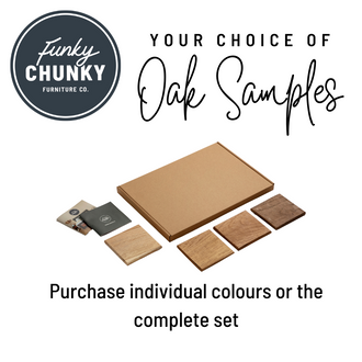 Oak Shelves & Mantels - Wax Finish Samples - 