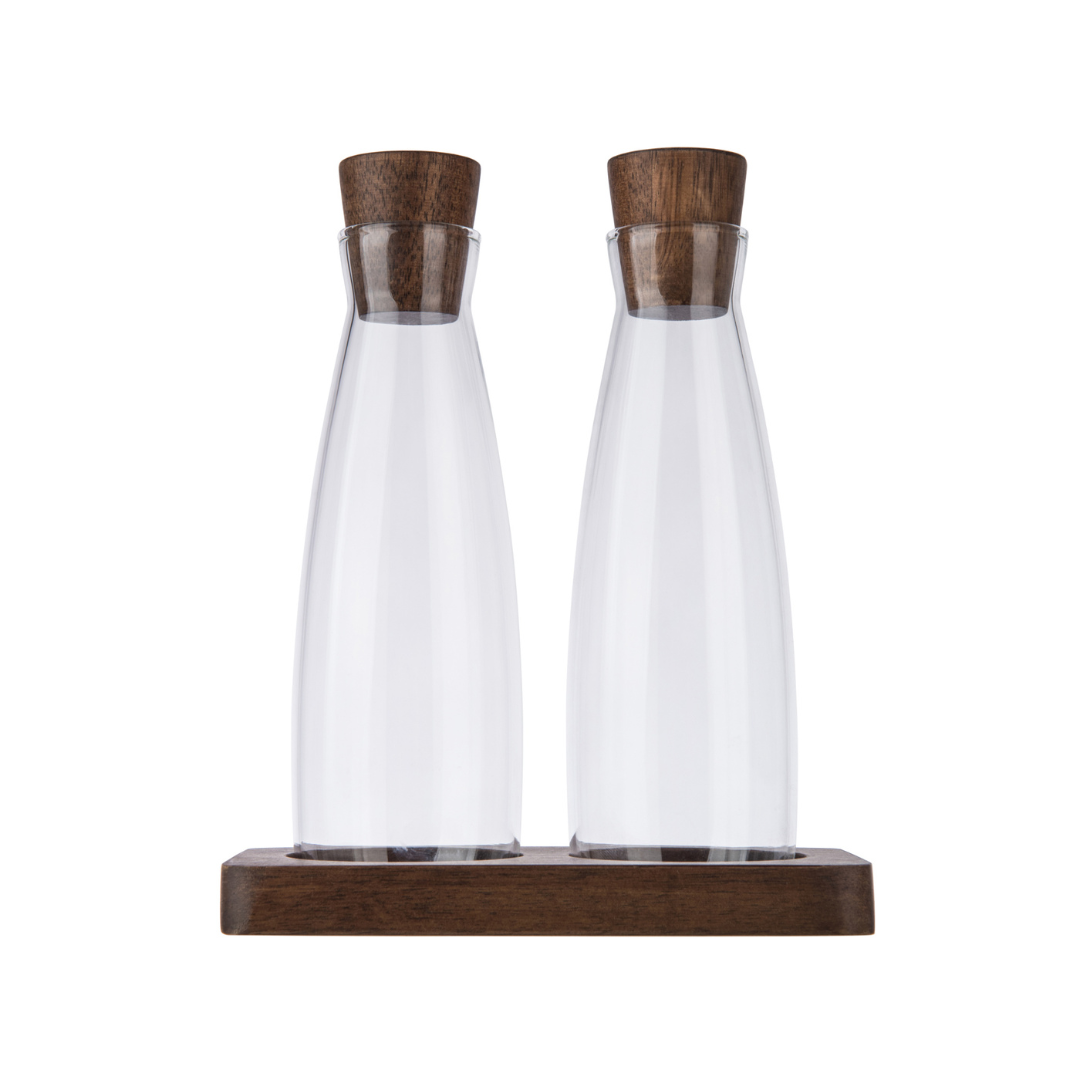 Oil And Vinegar Set With Tray - 